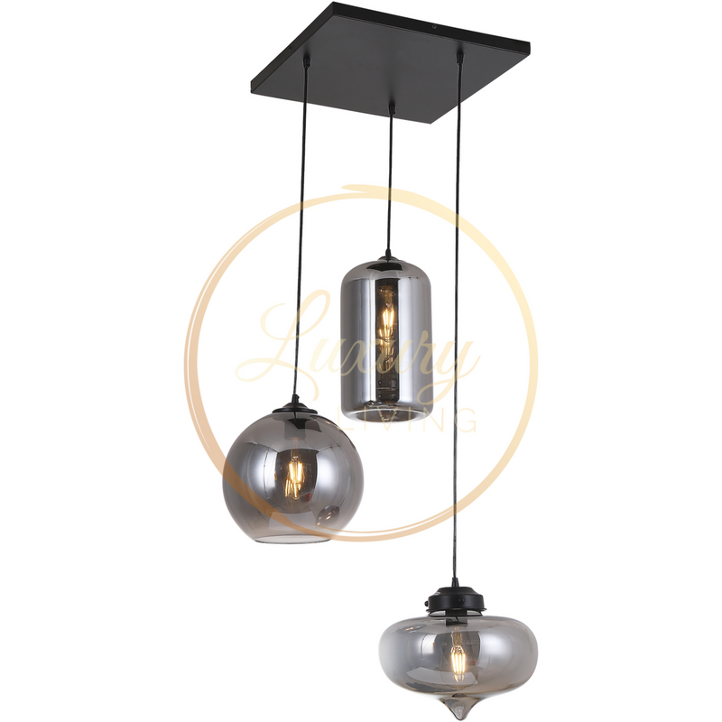 Ava 3-Light Hanging Lamp Mix