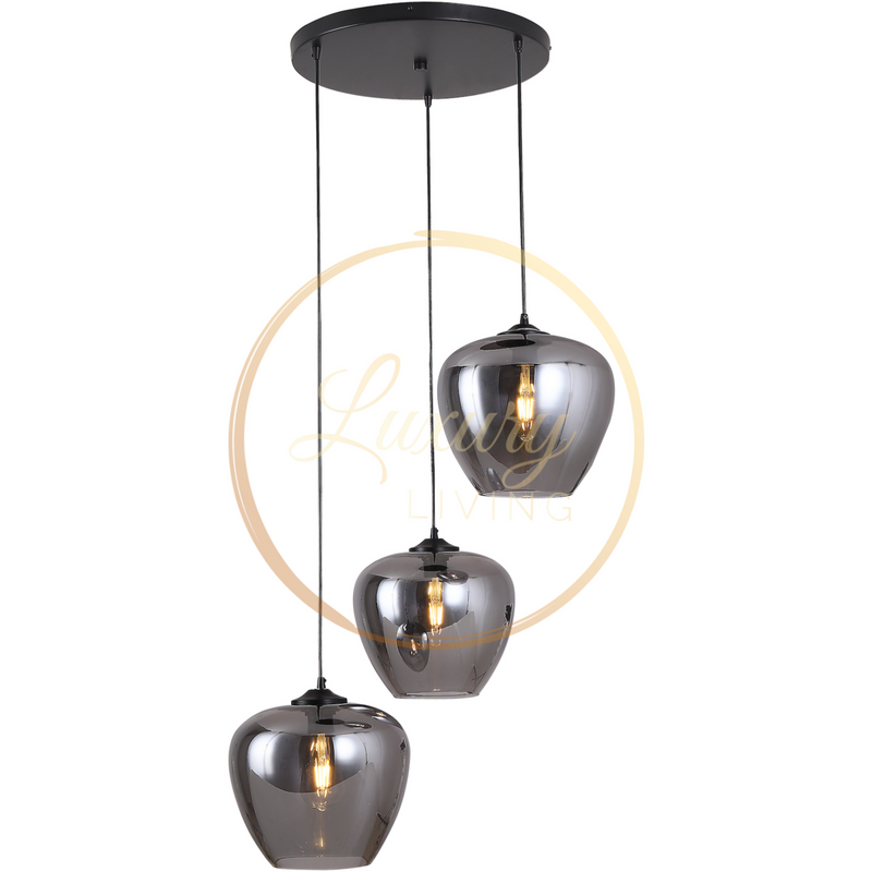 Olivia Hanging Lamp 3-Light Round